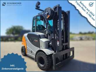 Used Forklift Truck STILL RX60-70 | Batterie 2024 ELEKTRO VIERRADFRONTSTAPLER (13064553) backdrop